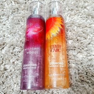 Twilight Woods and Country Chic Diamond Shimmer